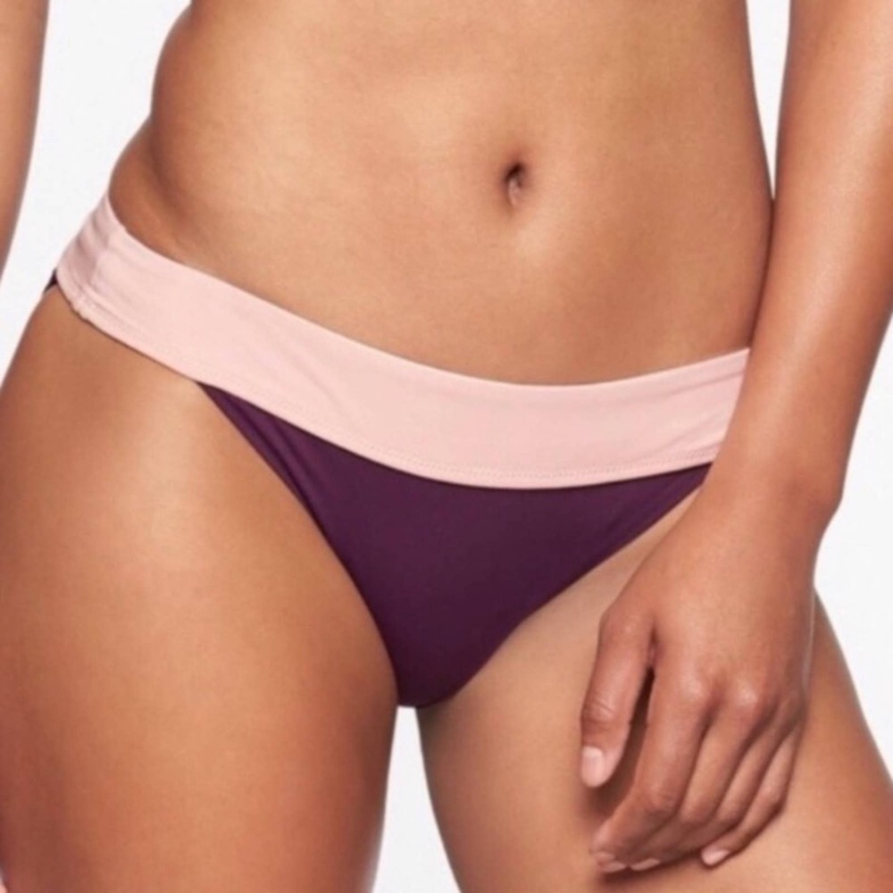 NWT athleta mod block medium rise bikini bottom size XL